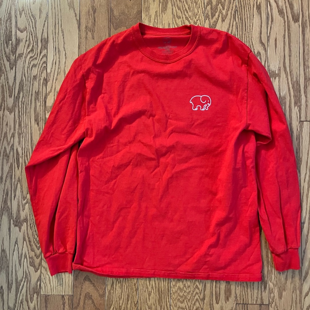 Red Ivory Ella long sleeve tee